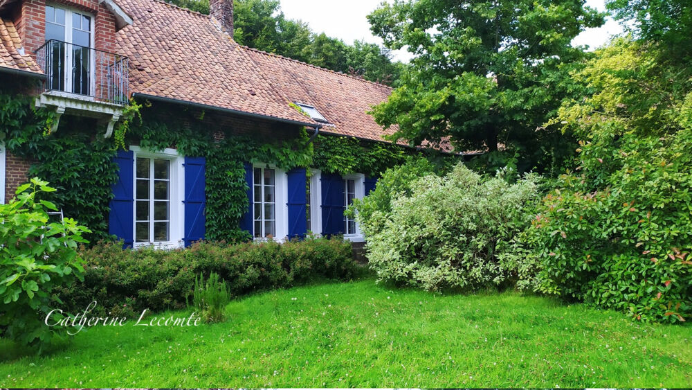 À VENDRE - SAMER - DOMAINE D'EXCEPTION - 379 M2 - ÉLÉGANTE DEMEURE DE CARACTERE SUR 3 HECTARES - VIE SEMI PLAIN-PIED - 2 ÉME MA