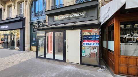 Entre Saint-Augustin et Madeleine, boutique à louer, restauration possible 3573 75008 Paris