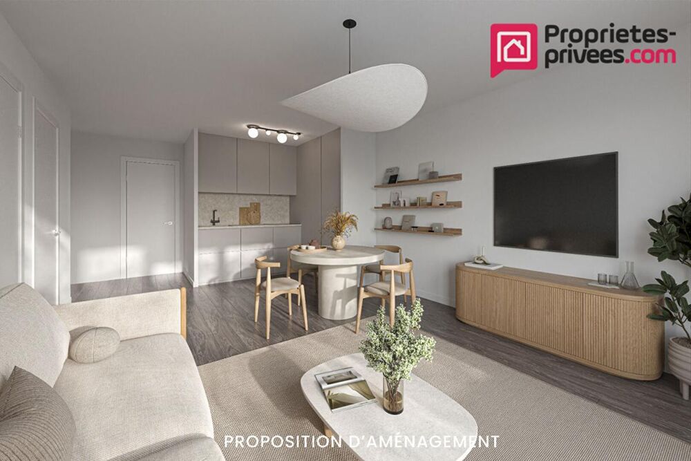 Appartement 3 pièces- 58m²- Terrasse- Parking- Ascenseur