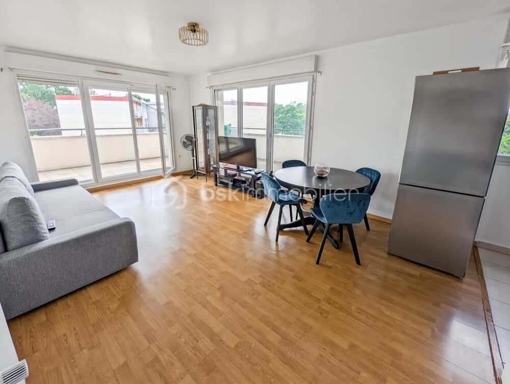 Location Appartement A LOUER F3 MEUBLE PARKING BALCON DANS RESIDENCE RECENTE AVEC CHAUFFAGE INCLUS Neuilly sur marne