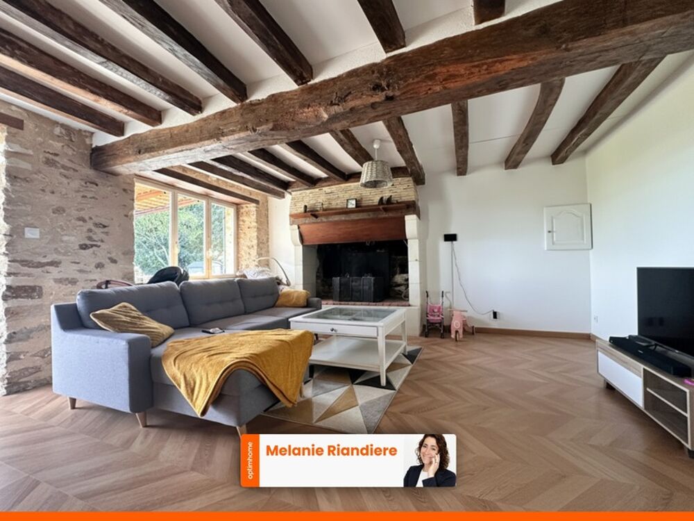 Vente Maison Long�re en pierre avec terrain � calme, sans vis-�-vis � Daumeray (49) Daumeray
