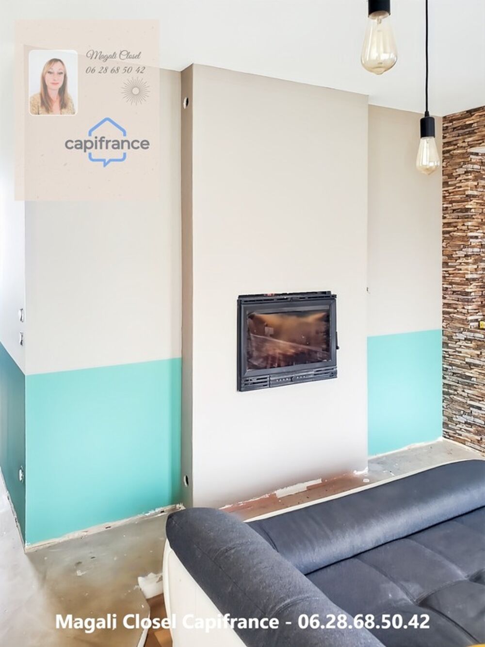 Maison, Ensemble immobilier  Deux habitations  Centre village 217 m2
