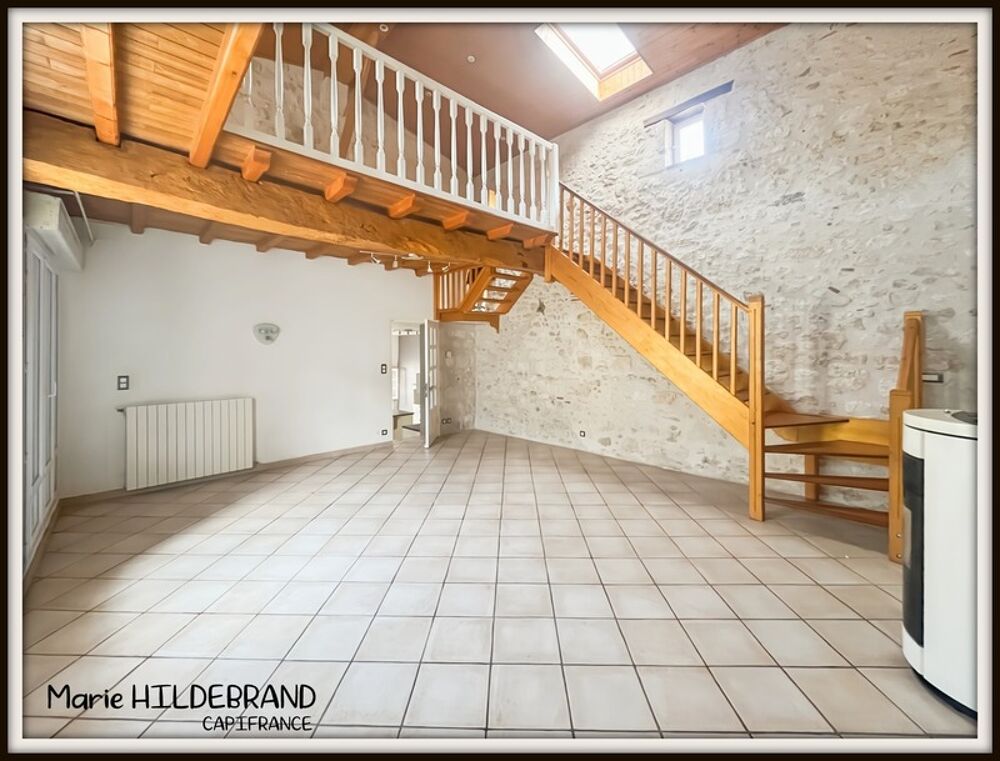 Maison de village de 120m² habitable sans jardin