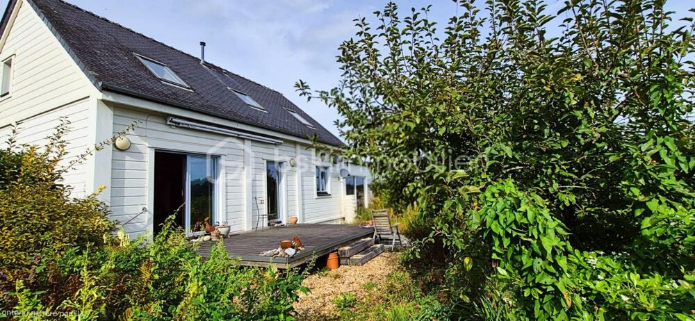 Vente Maison La Naturelle – Une maison en bois au charme fou, nichée dans son jardin à l'anglaise Plonevez du faou