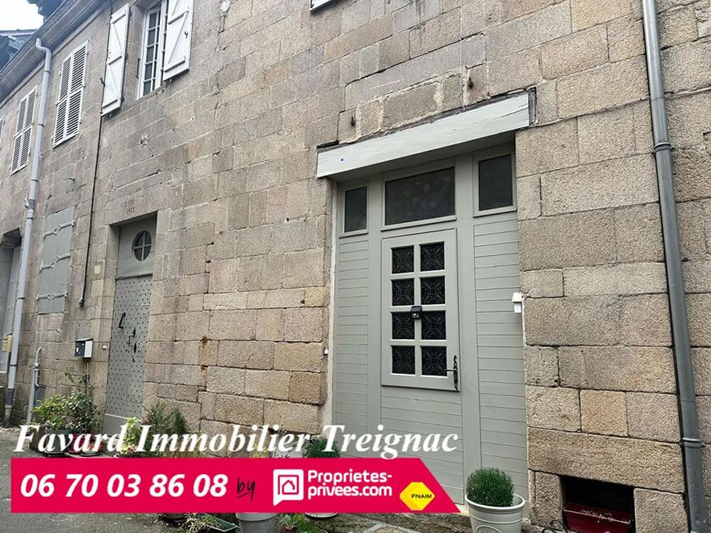 INVESTISSEURS CENTRE-VILLE DE TREIGNAC 19260 2 LOGEMENTS