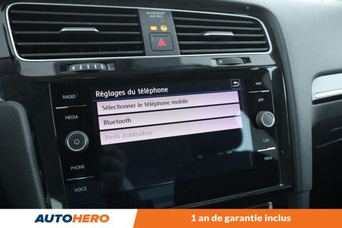 Golf VII 1.5 TSI EVO BlueMotion Tech Carat DSG7 5P 130 ch 2019 occasion 92130 Issy-les-Moulineaux