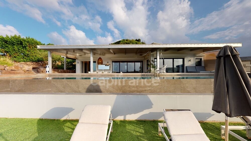 VILLA DE PRESTIGE À VENDRE 3 CHAMBRES AVEC VUE MER SUR GRAND CUL-DE-SAC, SAINT-BARTHÉLEMY (97133)