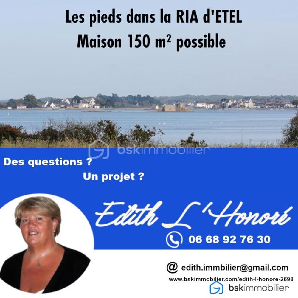 Maison pieds dans la RIA d'ETEL
