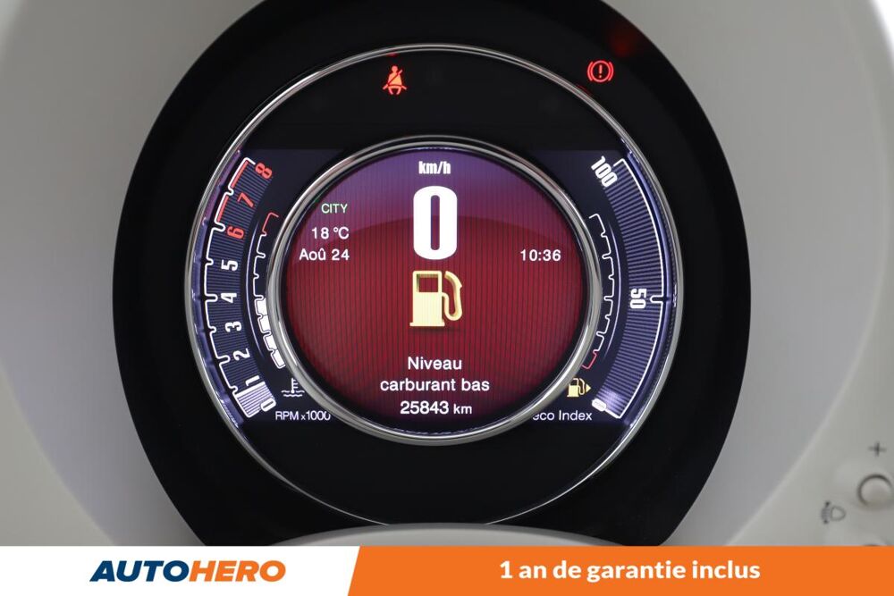 500 C C 1.2 Lounge 69 ch 2019 occasion 92130 Issy-les-Moulineaux