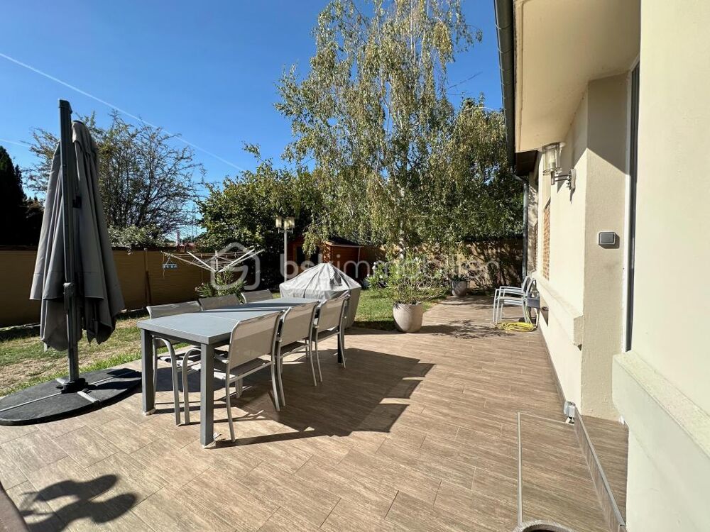 PONTOISE  Maison de plain-pied 128 m²  4 chambres  DPE C  Garage  Jardin sans vis-à-vis