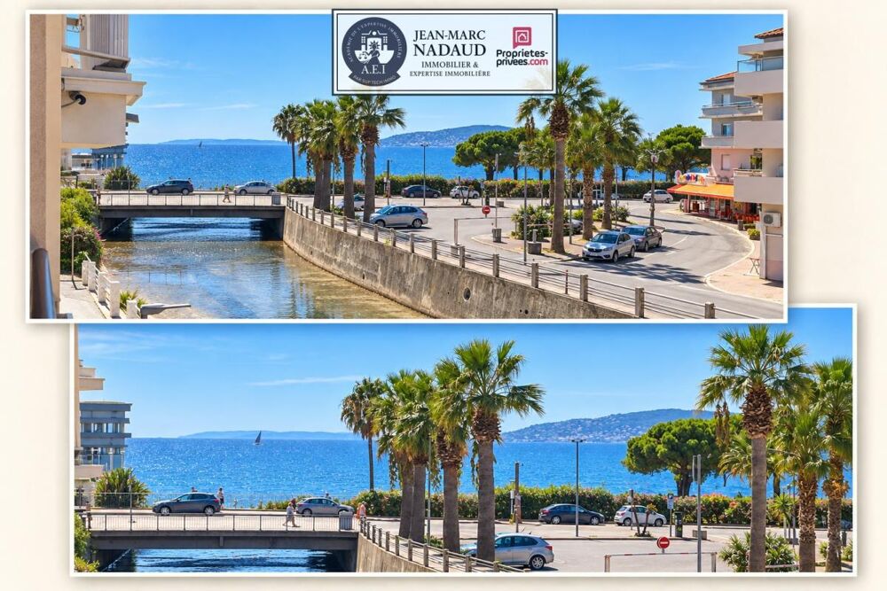 Saint-Raphaël-Vieux Port -T4, 91m2 - grande terrasse - climatisation- 2 grands garages avec espaces de stockage