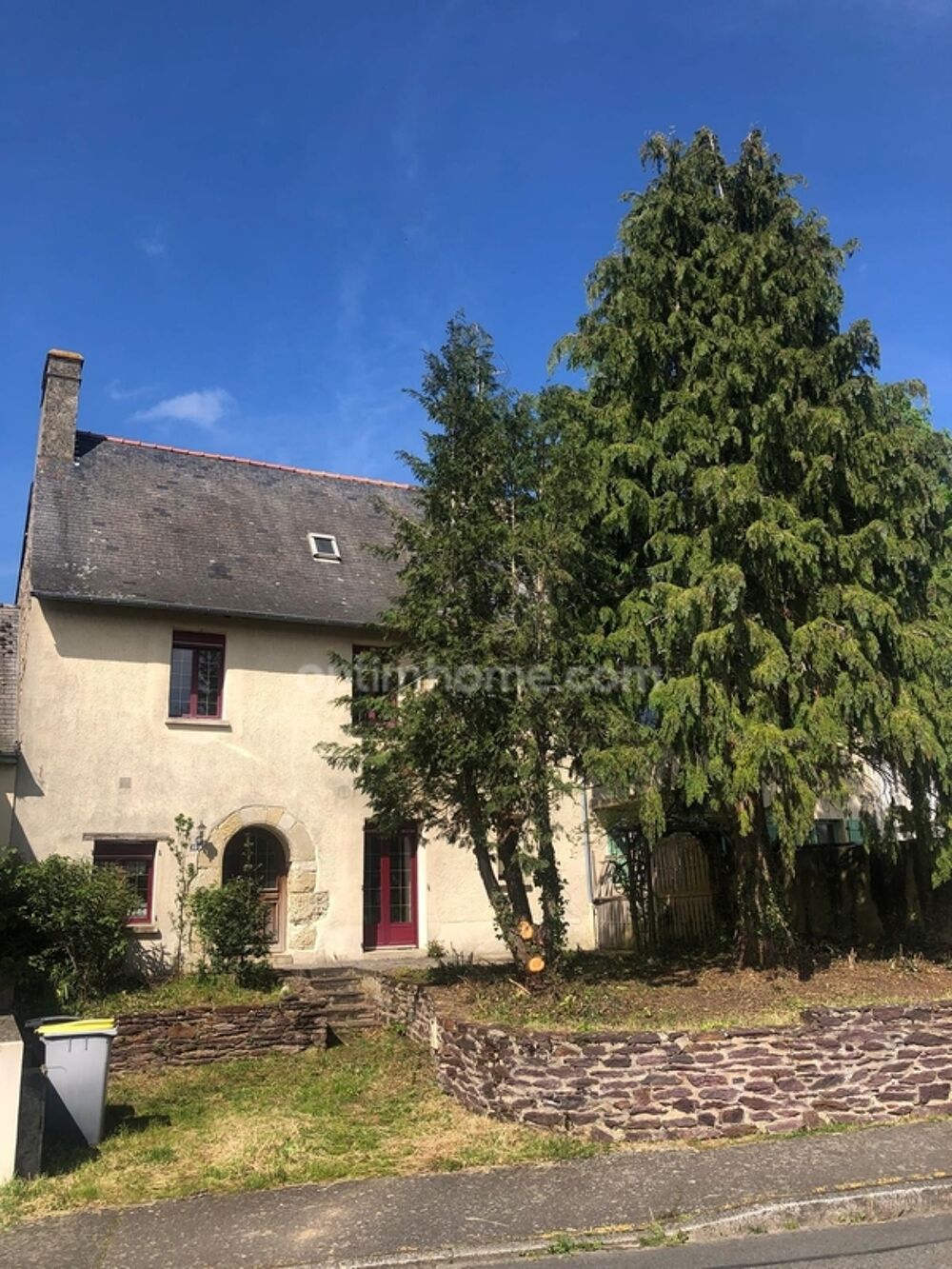 Maison en pierre à vendre 6 pièces et grand terrain centre Chartres de Bretagne (35)