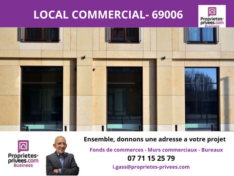 69006 LYON - Cession de bail , local commercial  90 m&sup2; 110000 69006 Lyon