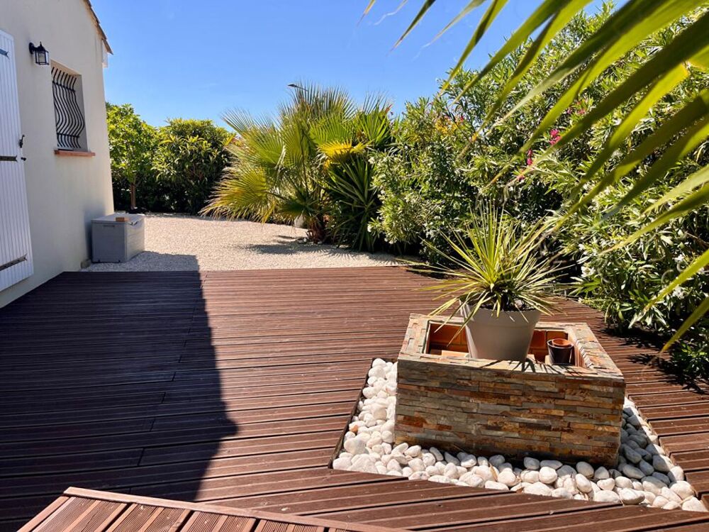 Villa récente de plain pied à 10 mns des plages