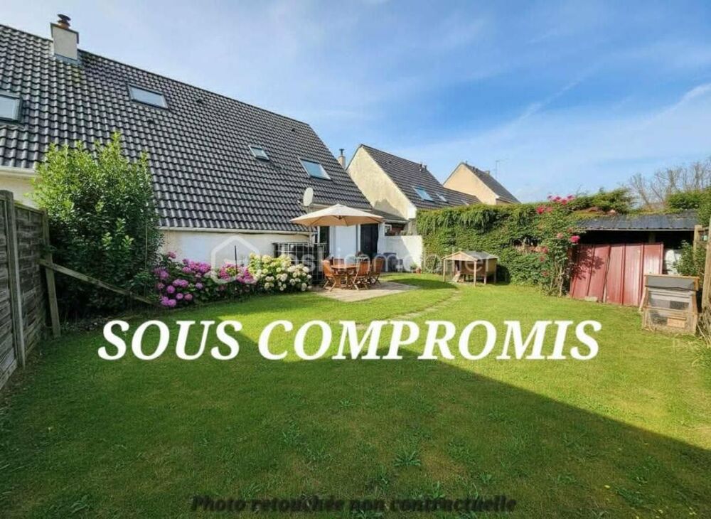 Maison de lotissement 82m2, 3 chambres, buanderie, garage, jardin, dépendance