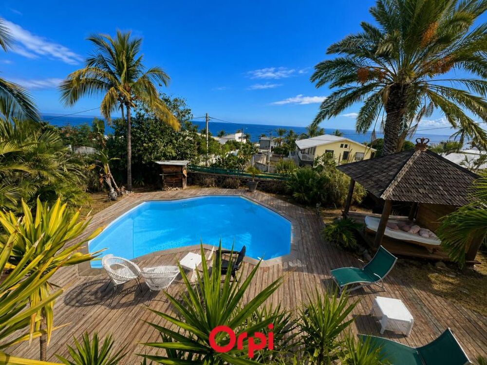 ORPI SAINT LEU - Superbe Villa Vue Mer à la Pointe des Châteaux
