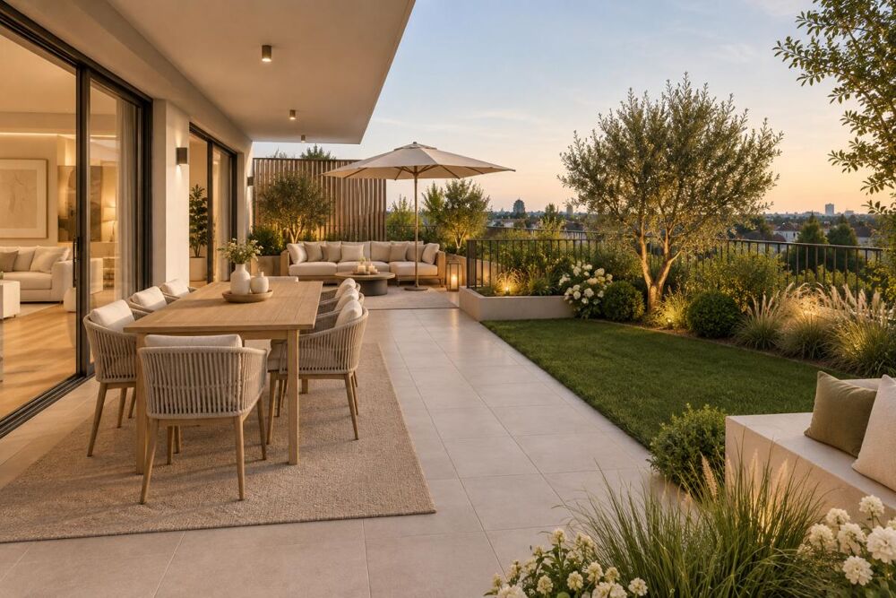 Vente Appartement INCROYABLE APPARTEMENT 5 PIECES AVEC TERRASSE ET TERRASSE VEGETALISEE PLEIN SUD Saint cloud