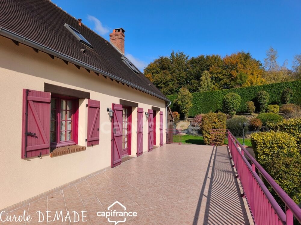 ECHAUFFOUR (61) - A vendre maison familiale de 188 m²  5 chambres  Grand sous-sol total aménageable  Jardin paysagé  Secteur