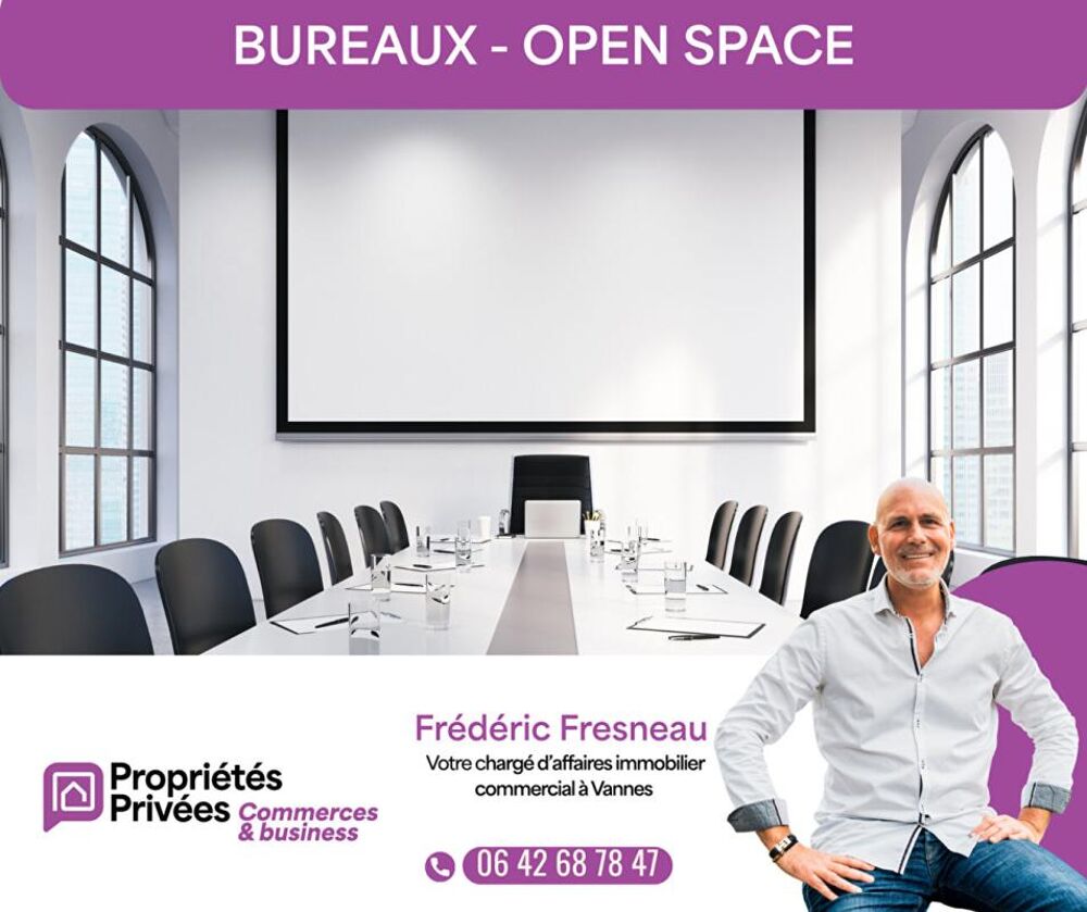   À louer - Bureaux de 90 m² à Auray, dans un secteur d'activités dynamique 