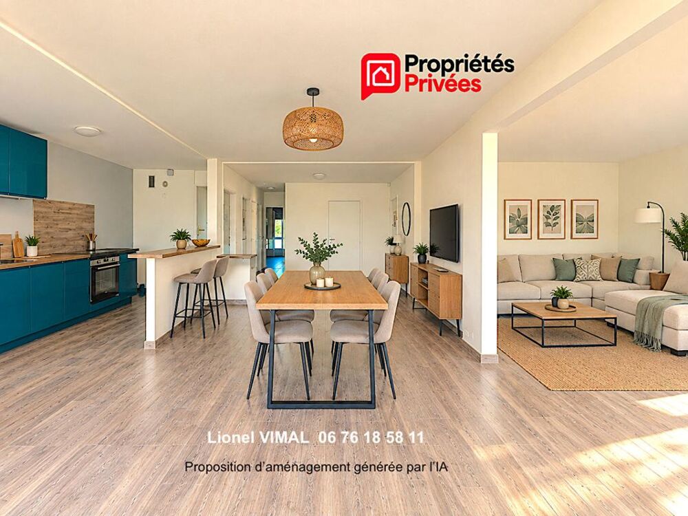 Vente Appartement Appartement 4 pièces 79 m2 avec balcon, parking et cave Clermont ferrand