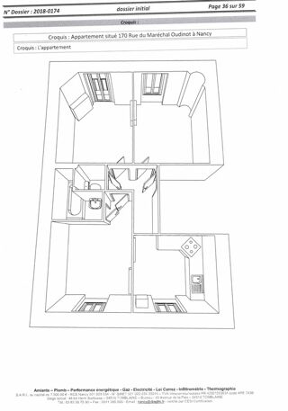  Appartement � vendre 4 pi�ces 50 m�