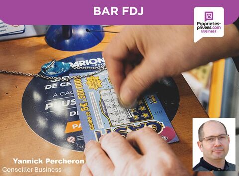   PROCHE SAUMUR - BAR TABAC FDJ LOTO avec TERRASSE ET LOGEMENT T4 