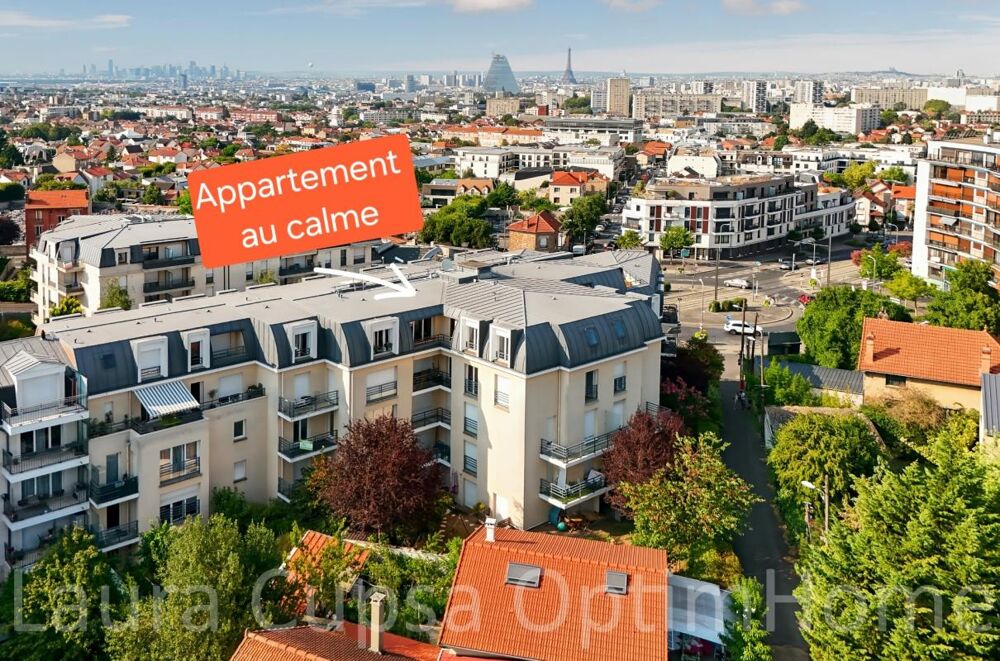 CHATILLON T6 ANDRE MALRAUX - 7 MIN METRO L13 - 4P DERNIER ETAGE - CALME - VUE DEGAGEE - 79,40 M² CARREZ - 82,3 M² AU SOL - 5 MIN