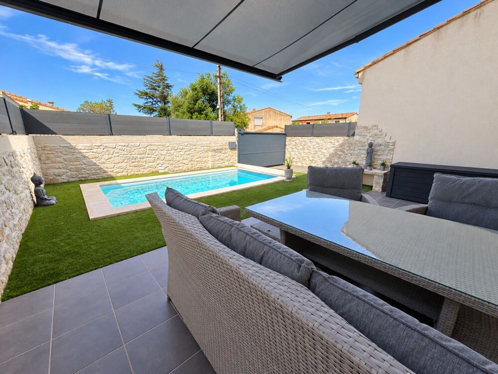 Vente Maison BEAUVOISIN – Maison 94 m² – 3 chambres – Piscine au sel – Garage Beauvoisin