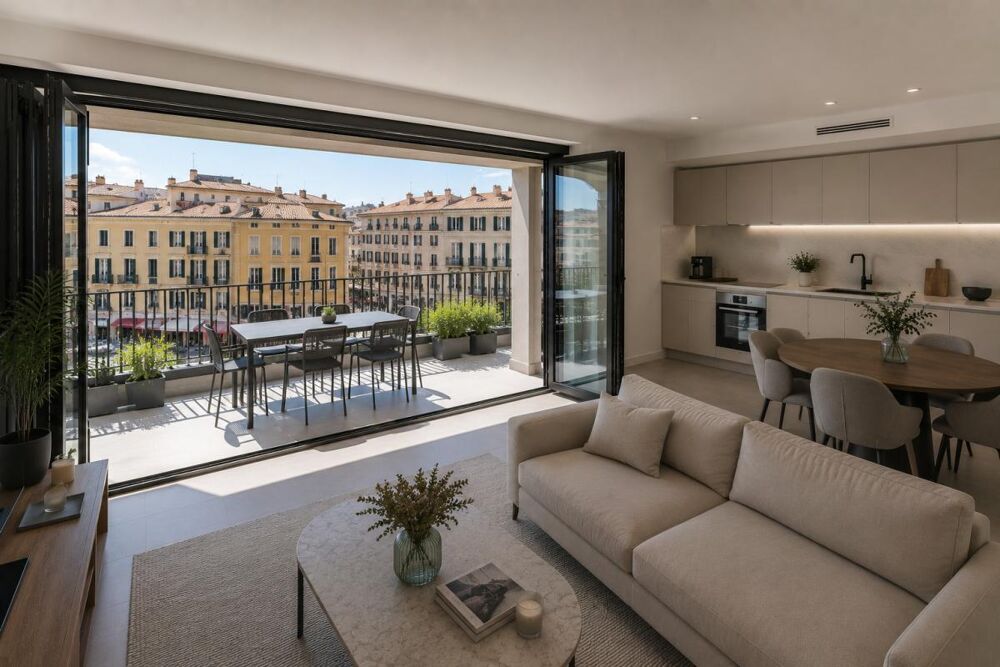 Vente Appartement Superbe 3 pièces avec balcon – Secteur Port / Place Garibaldi Nice