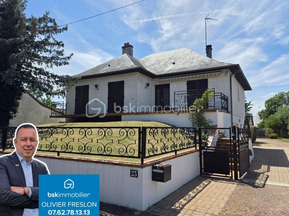 Magnifique Pavillon sur sous-sol de 96m² avec dépendances à Nevers
