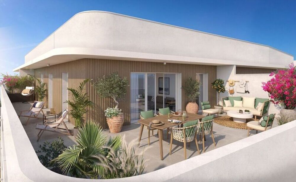 Vente Appartement CANET EN ROUSSILLON, T3 neuf avec terrasse de 46 m² dans un environnement privilégié Canet en roussillon