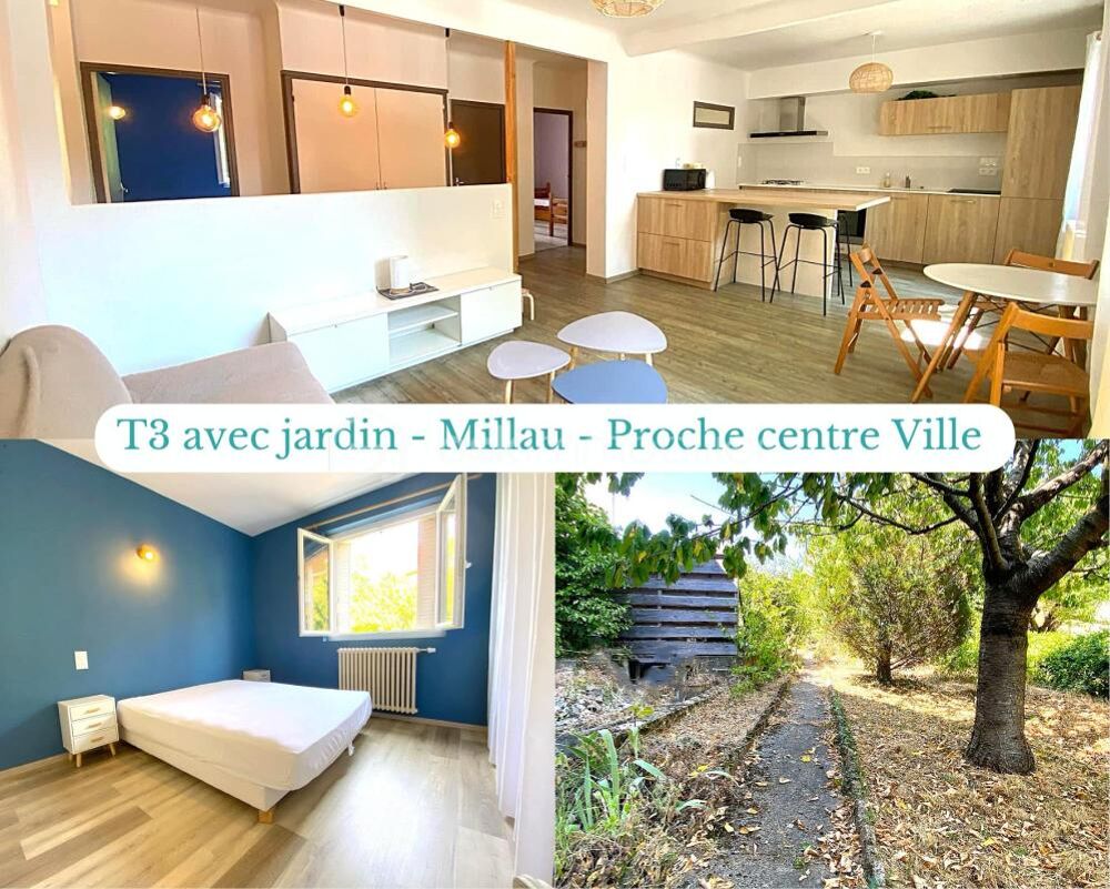 Vente Appartement MILLAU – T3  AVEC JARDIN PRIVATIF DE 219m² Millau
