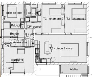  Appartement � vendre 4 pi�ces 85 m�