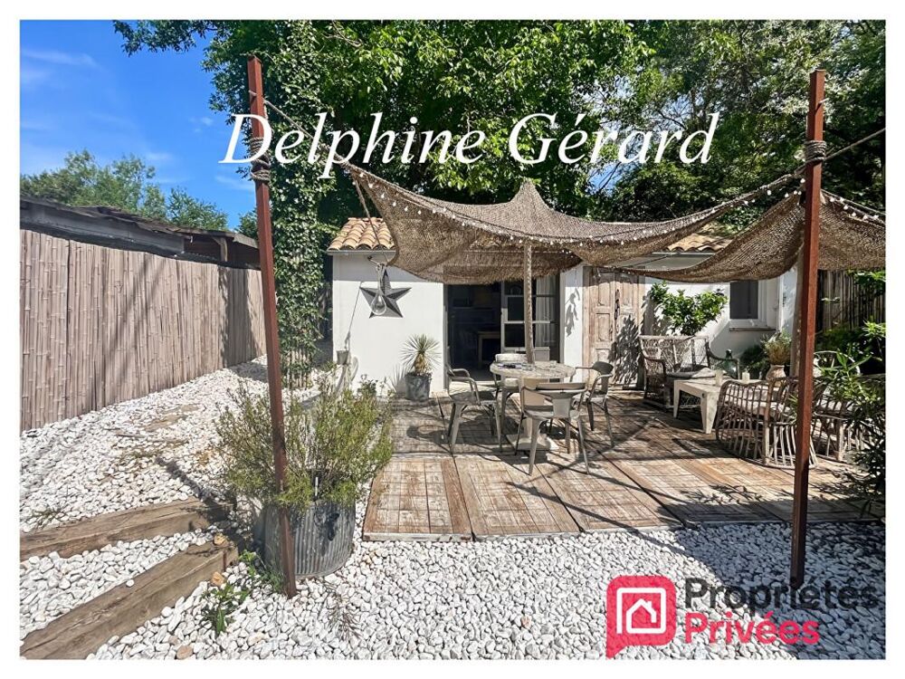 Maison de charme avec jardin - proche Valbonne