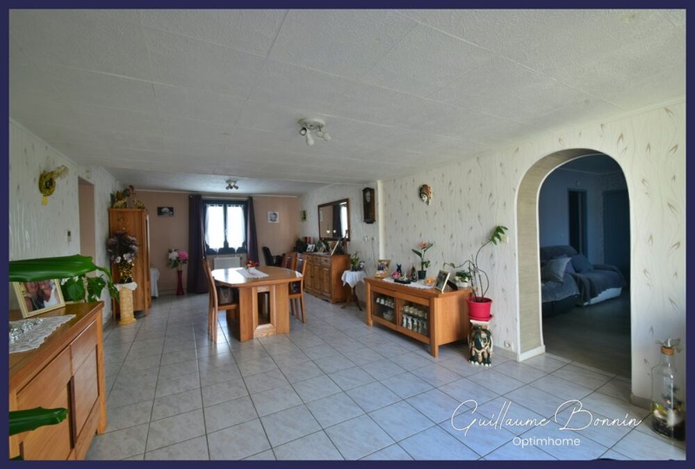 Vente Maison Maison à vendre 6 pièces de 139m² avec 4 chambres + Jardin ?1000m² à Marigny-Brisay (86380) Marigny brizay