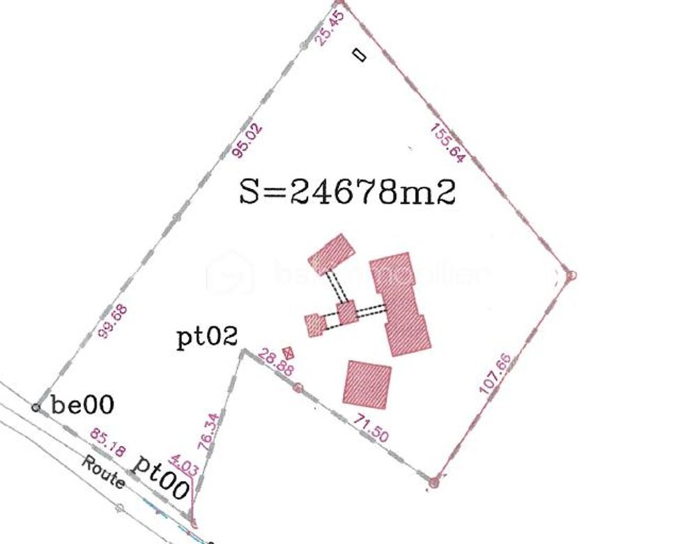 Vente Immeuble 97356 – MONTSINÉRY-TONNÉGRANDE – SITE D'EXCEPTION À RÉHABILITER – 2,58 HECTARES – 1 429 m² DE BÂTI Montsinery tonnegrande