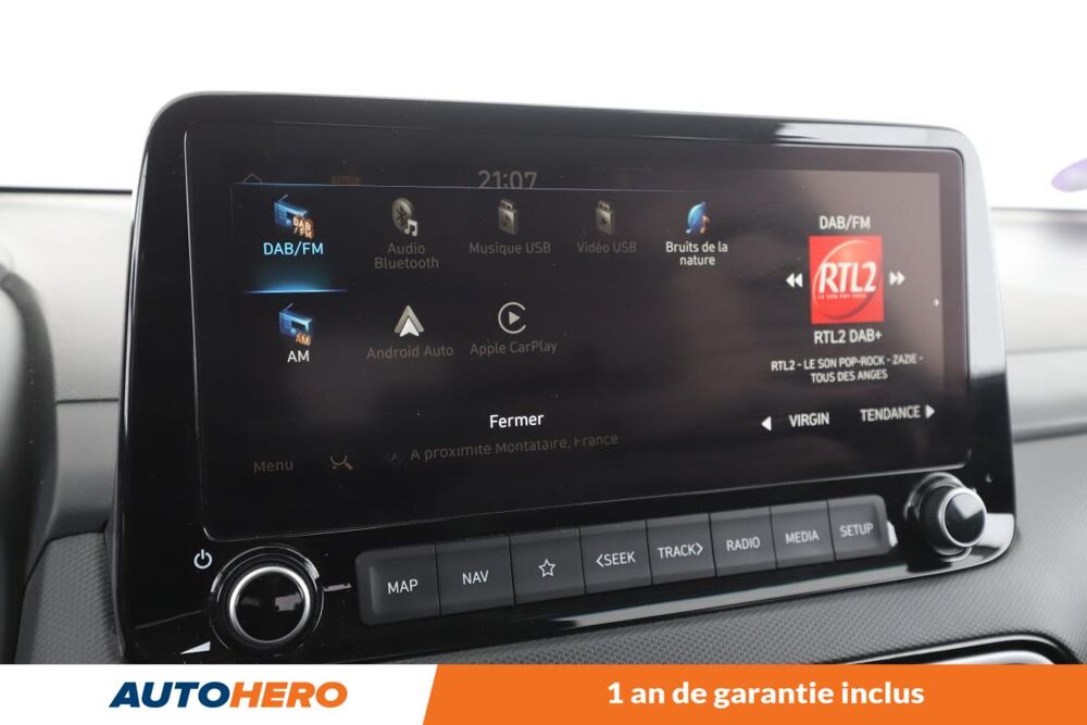 Kona 1.6 GDi Hybrid Creative DCT-6 141 ch 2020 occasion 92130 Issy-les-Moulineaux