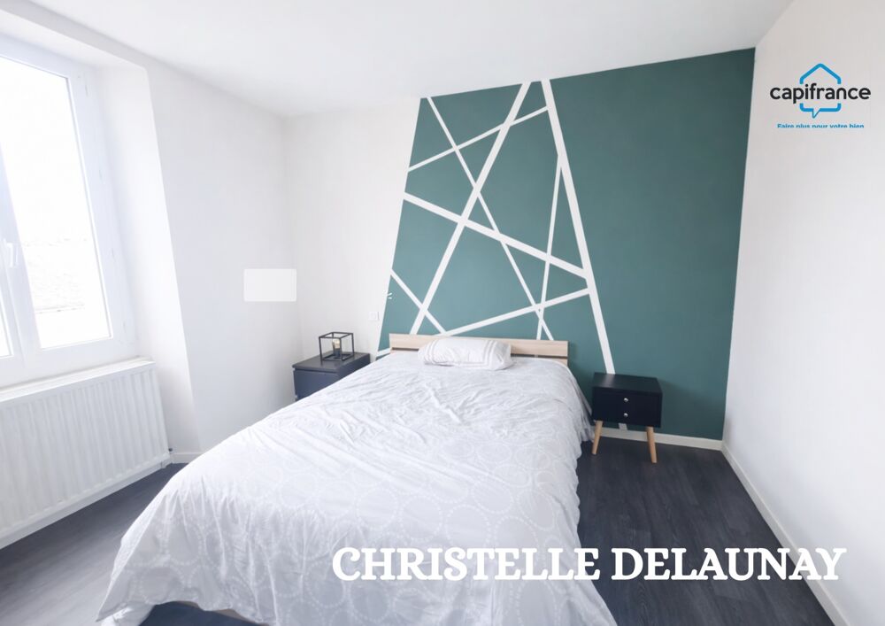 Vente Maison ? Coup de cœur – Maison de bourg rénovée, charme & esprit industriel Daon