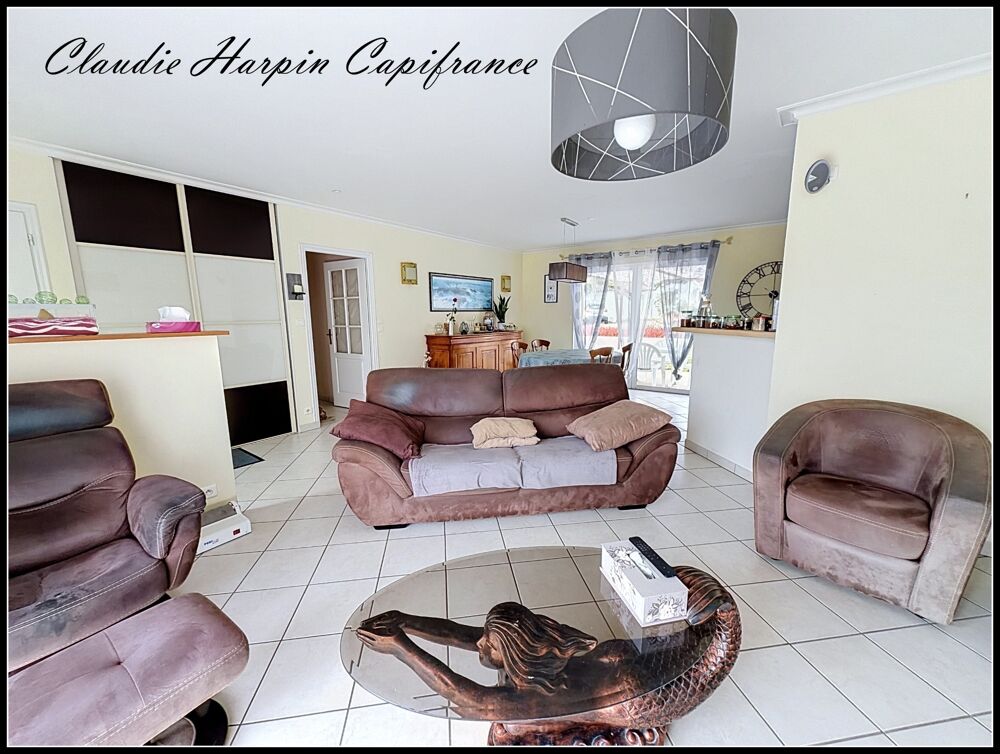 Vente Maison Maison à vendre 5 pièces  (79200) PLAIN PIED sur parcelle d'environ 600 m² - 3 ch - grande pièce de vie, garage Pompaire