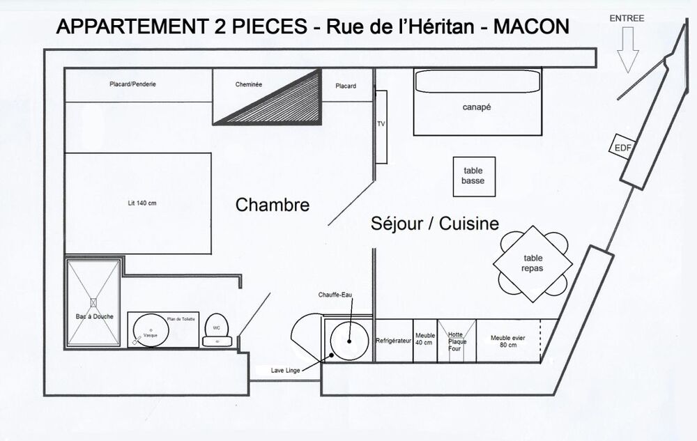 Location Appartement Appartement de 31m2 à louer sur Mâcon Macon