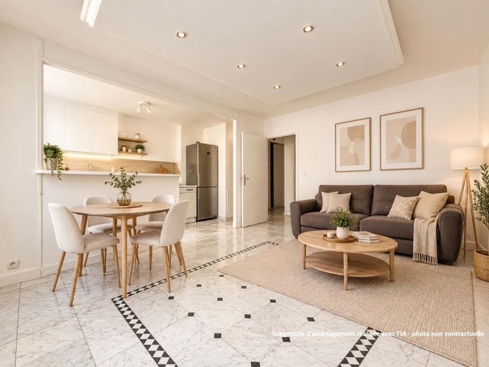 Vente Appartement AUBERVILLIERS – 4 PIÈCES – 72,75 M² – 10e ÉTAGE – 3 CHAMBRES – PARKING ET CAVE Aubervilliers