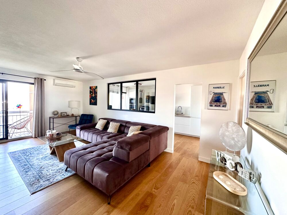 Vente Appartement Marseille 12ème, T4 de 90m2 + Terrasse + Places de parking + Cave + Possibilité de BOX Fermé EN SUS Marseille 12