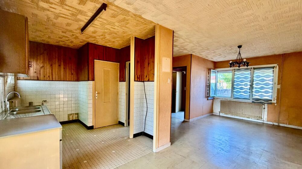 Premier achat ou investissement : maison 63m2, 3 chambres, avec jardin et avec fort potentiel d'évolution