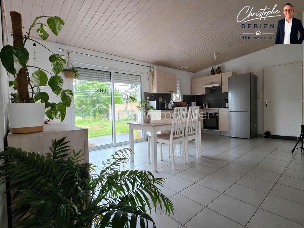 MAISON DE PLAIN-PIED PMR  3 CHAMBRES  TERRAIN CONSTRUCTIBLE  CENTRE DE SAINT-HILAIRE-DE-RIEZ