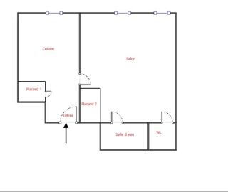  Appartement � vendre 1 pi�ce 26 m�