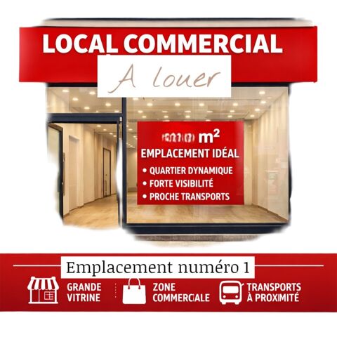   Local/bureau à louer GRENOBLE – LOCAUX PROFESSIONNELS DE 123 M² – EMPLACEMENT STRATÉGIQUE ET FORTE VISIBILITÉ 
