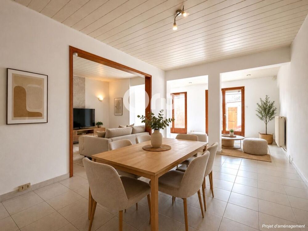 SEMI PLAIN PIED DE 113M3 3 CHAMBRES GARAGES