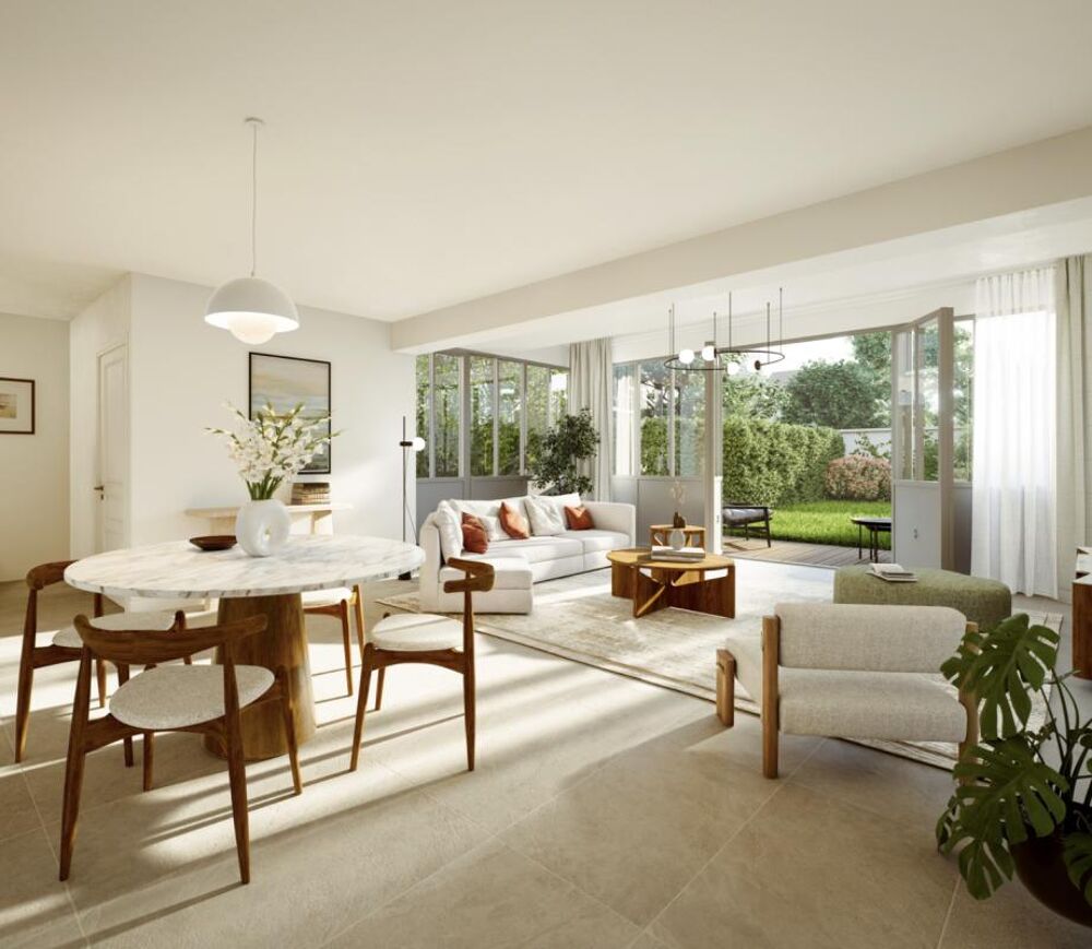 Vente Appartement 4 PIECES TRAVERSANT AVEC JARDINS PRIVATIFS Maisons alfort