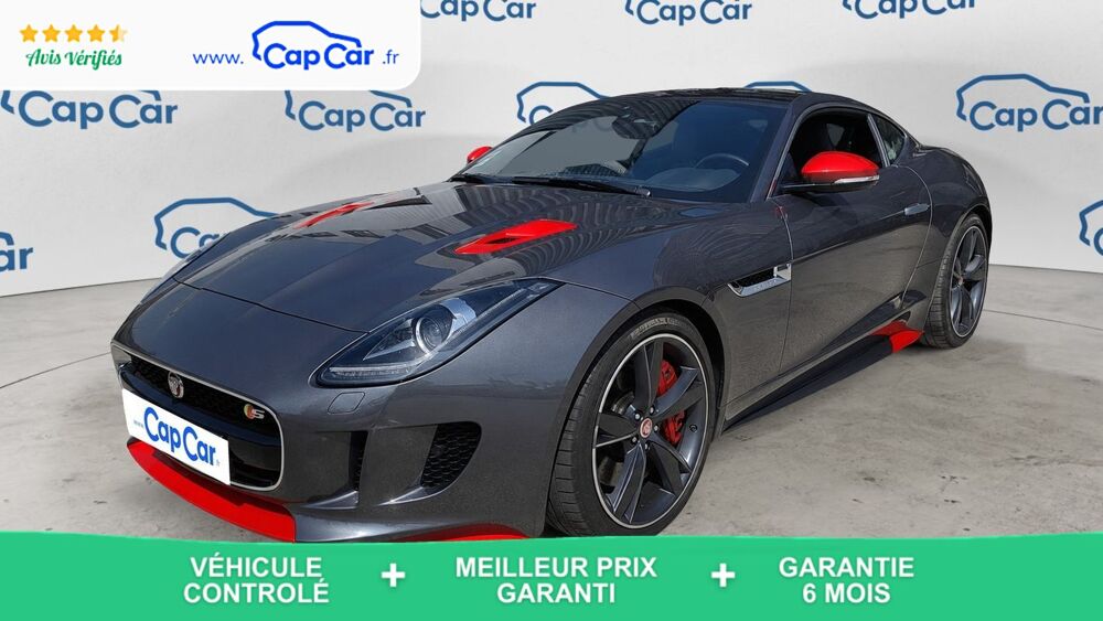 F-Type 3.0 V6 380 AWD BVA8 S - Automatique Entretien constructeur 2016 occasion 88160 Fresse Sur Moselle