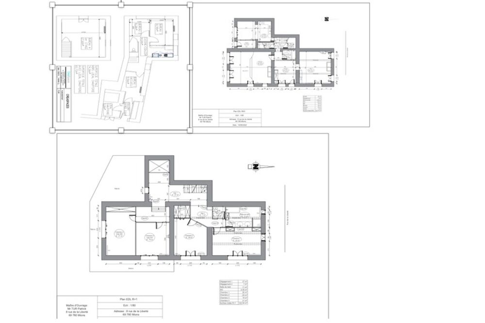 MIONS CENTRE - ENSEMBLE IMMOBILIER - Maison de 7 pieces + bureaux independants